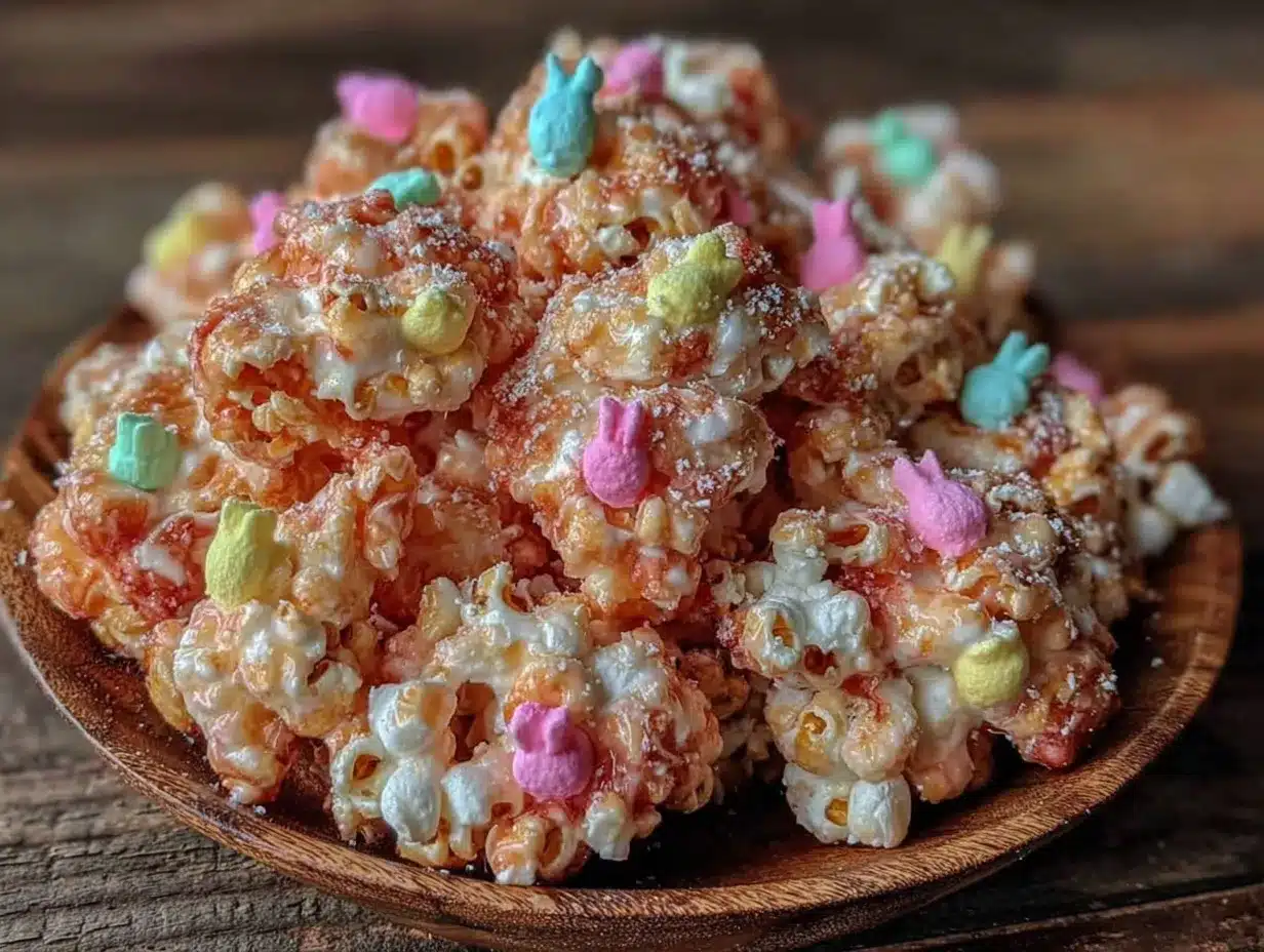 Peeps Popcorn Treats preparation steps