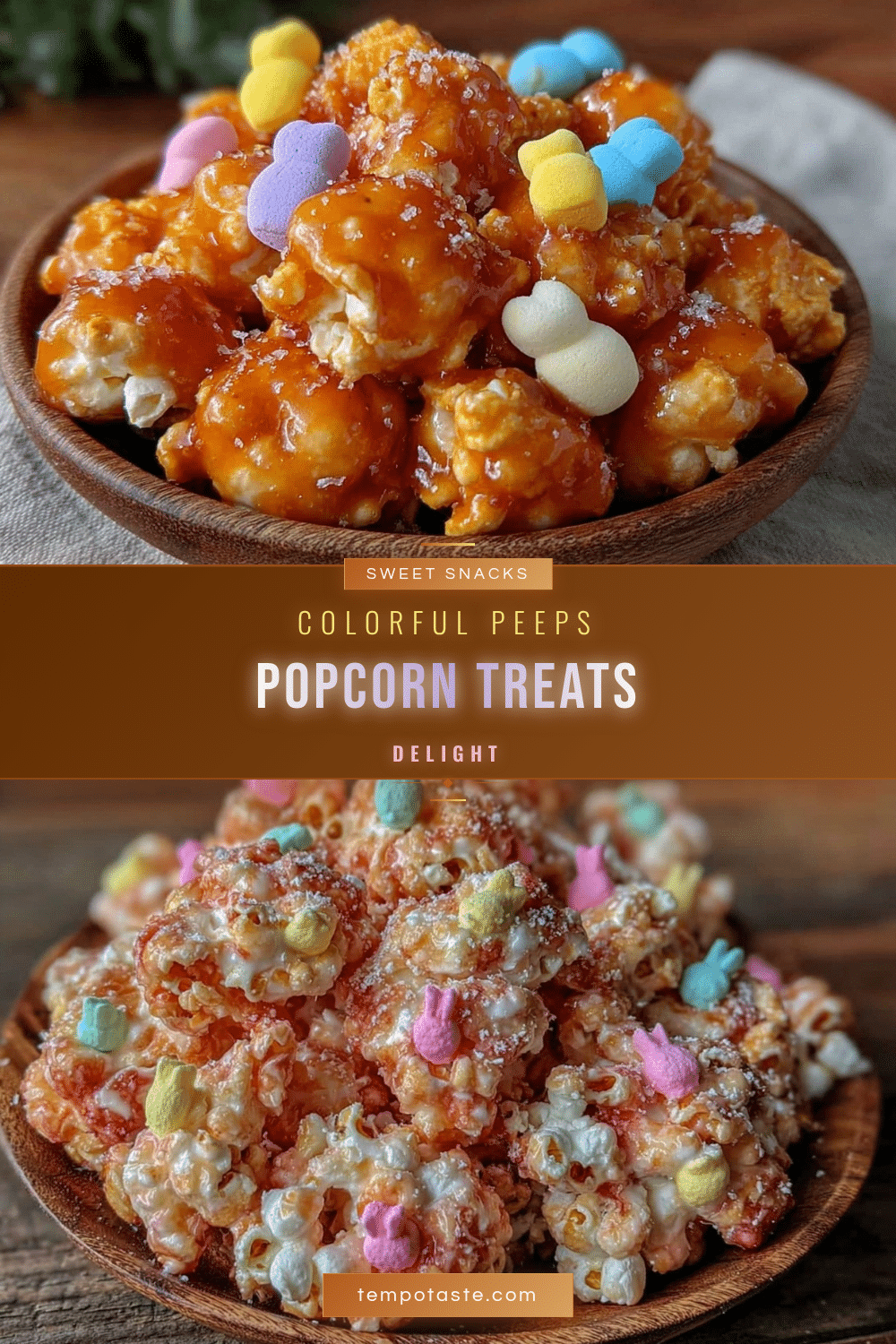 Peeps Popcorn Treats recipe