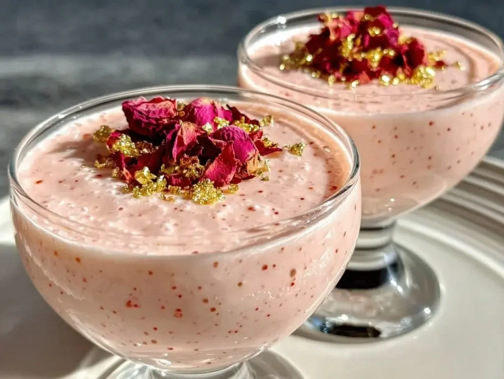 pink champagne mousse - featured image