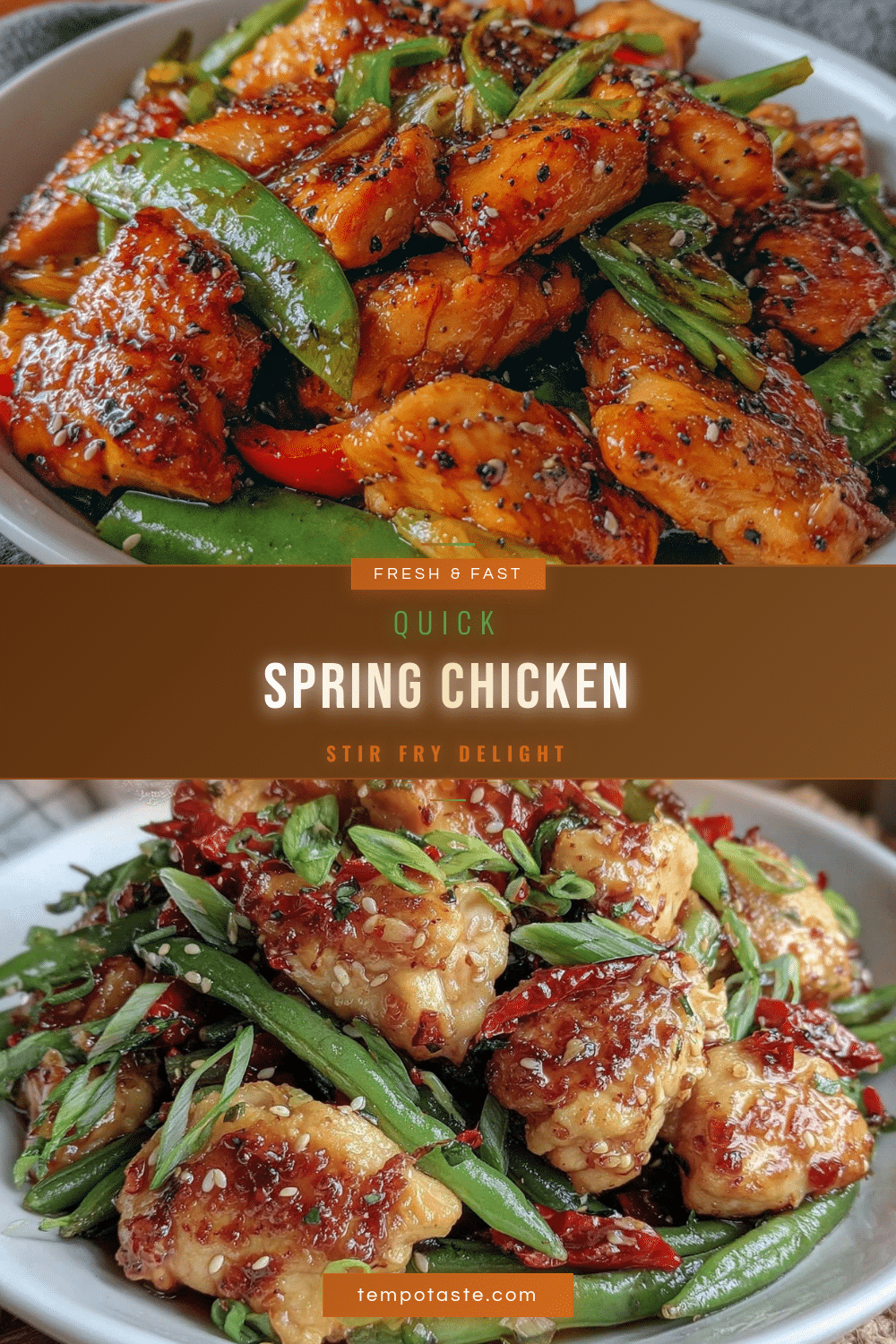quick spring chicken stir fry recipe
