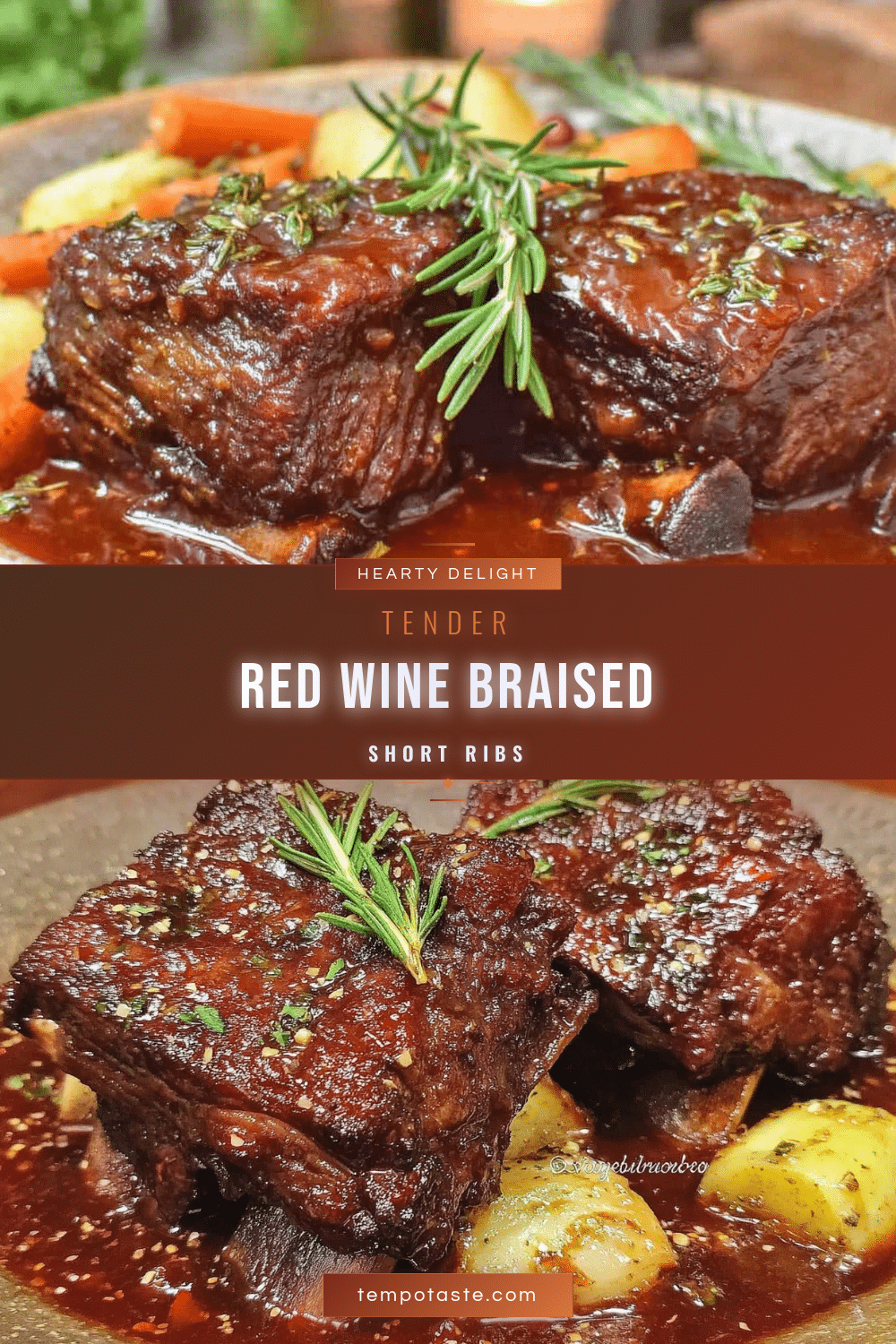 red wine braised short ribs recipe