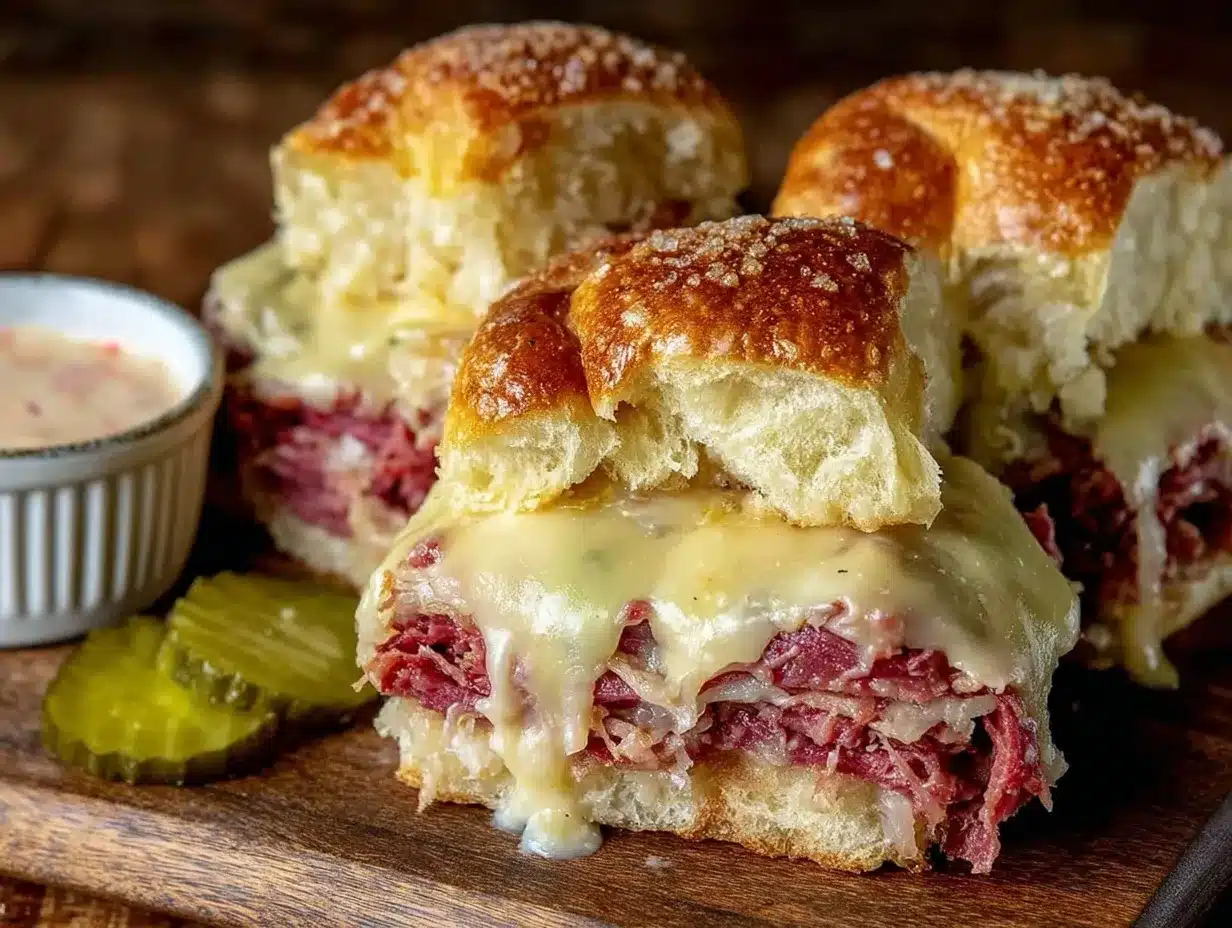 reuben sandwich sliders recipe preparation steps