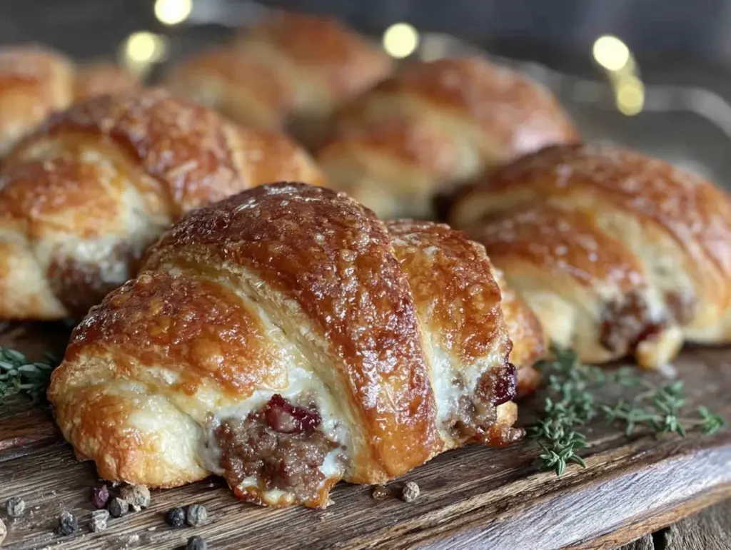 sausage cream cheese crescents - featured image