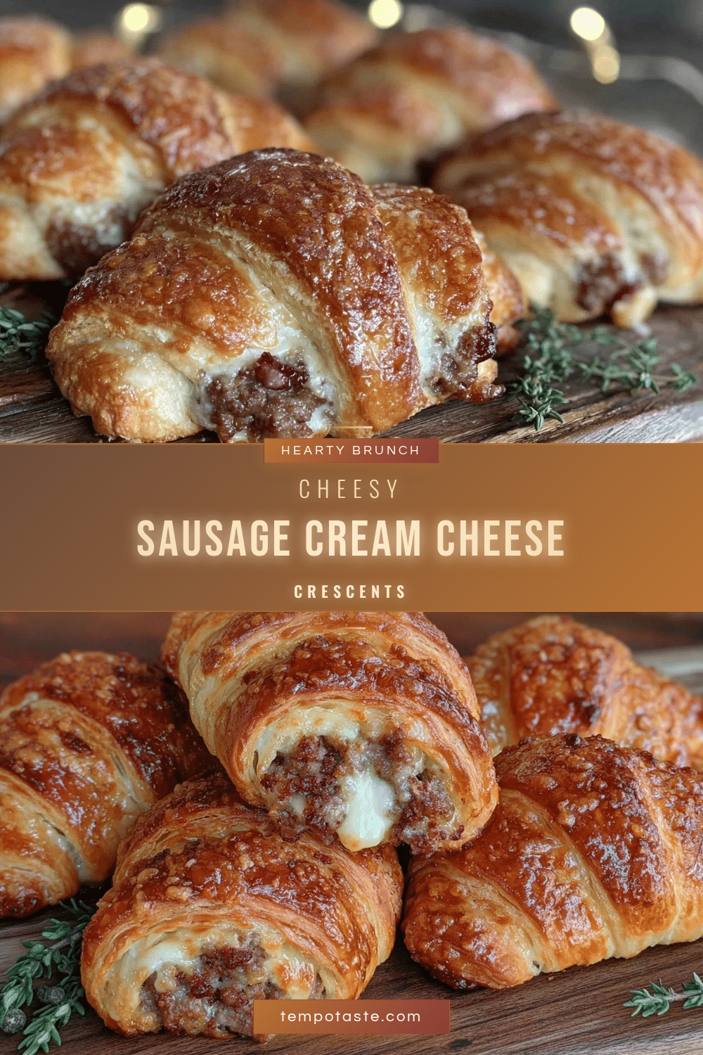 sausage cream cheese crescents recipe
