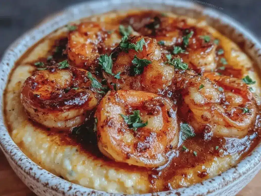 shrimp and grits recipe - featured image