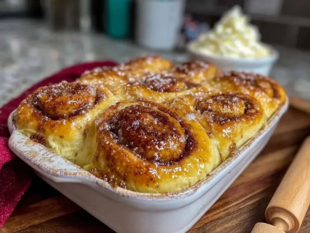 soft cinnamon rolls recipe - featured image