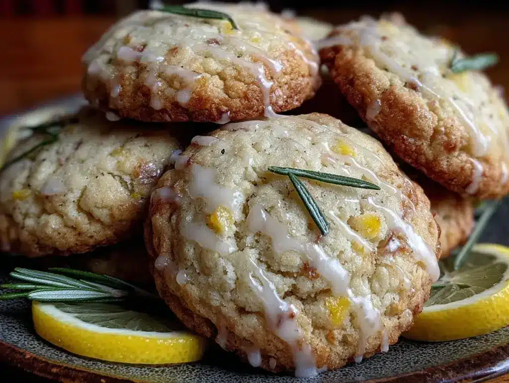 soft lemon ricotta cookies - featured image