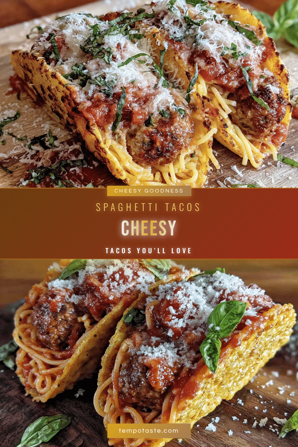 spaghetti tacos recipe