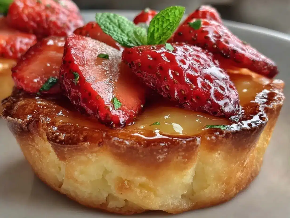strawberry lemon tart preparation steps