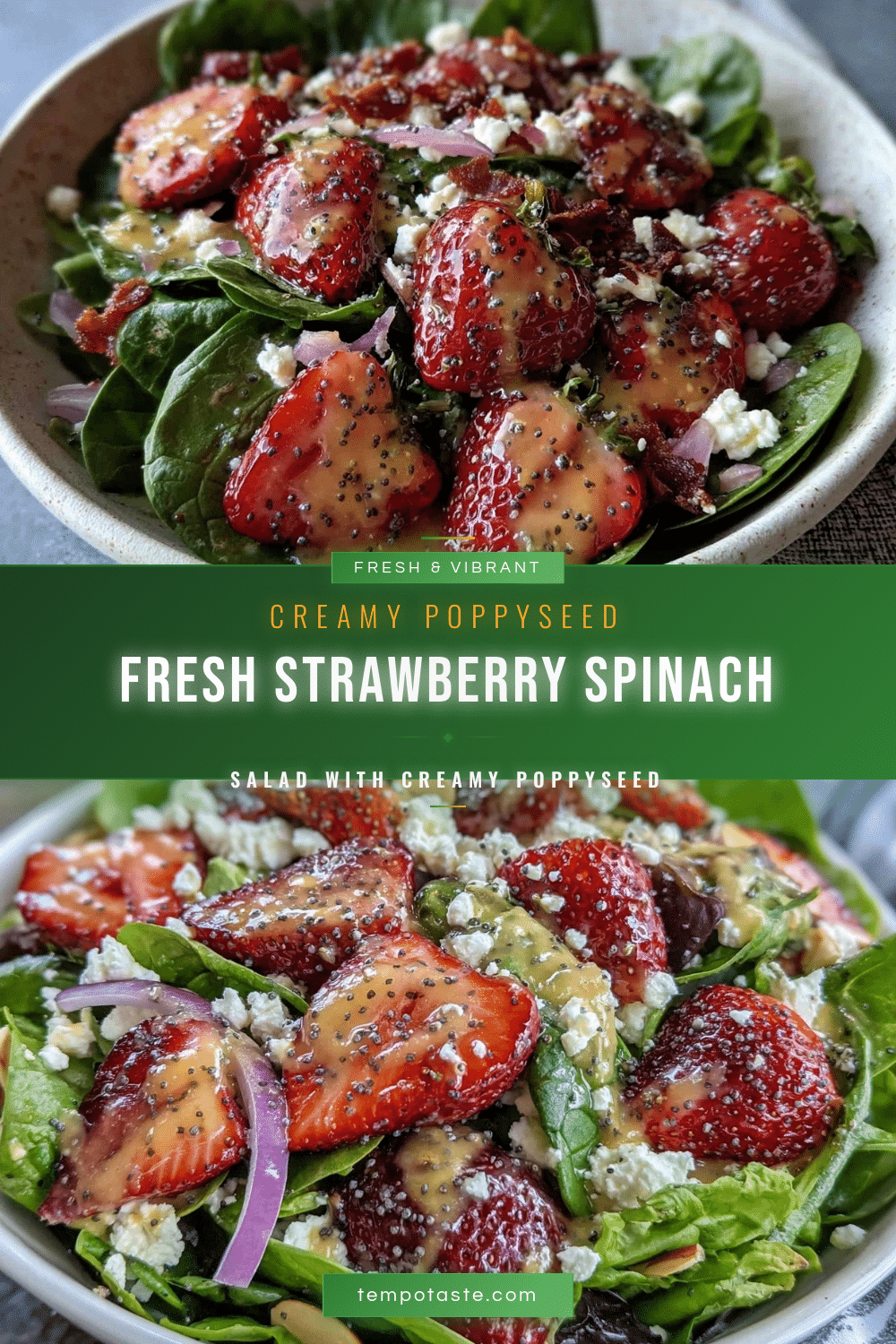 strawberry spinach salad recipe
