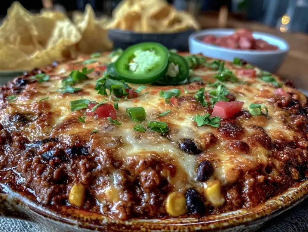 taco casserole recipe - featured image