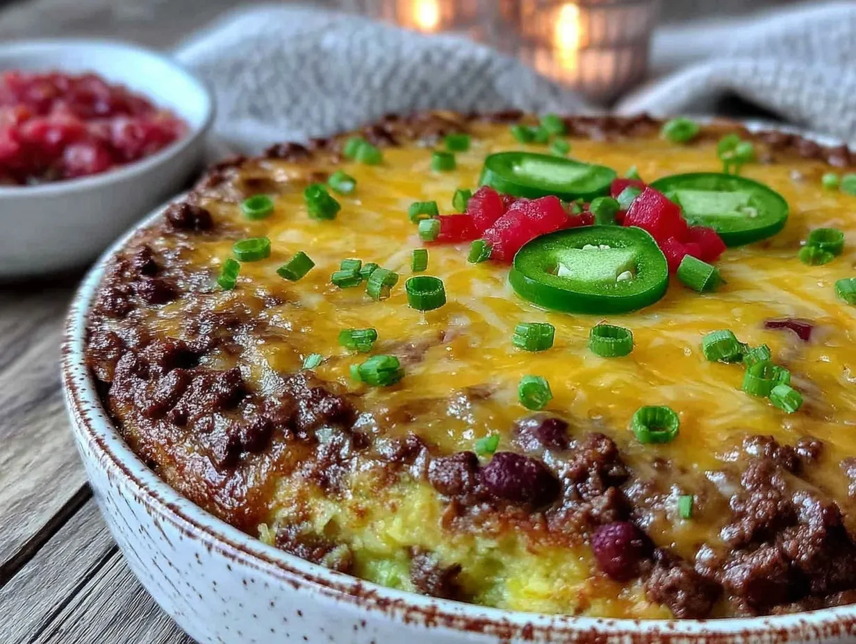 taco casserole recipe preparation steps
