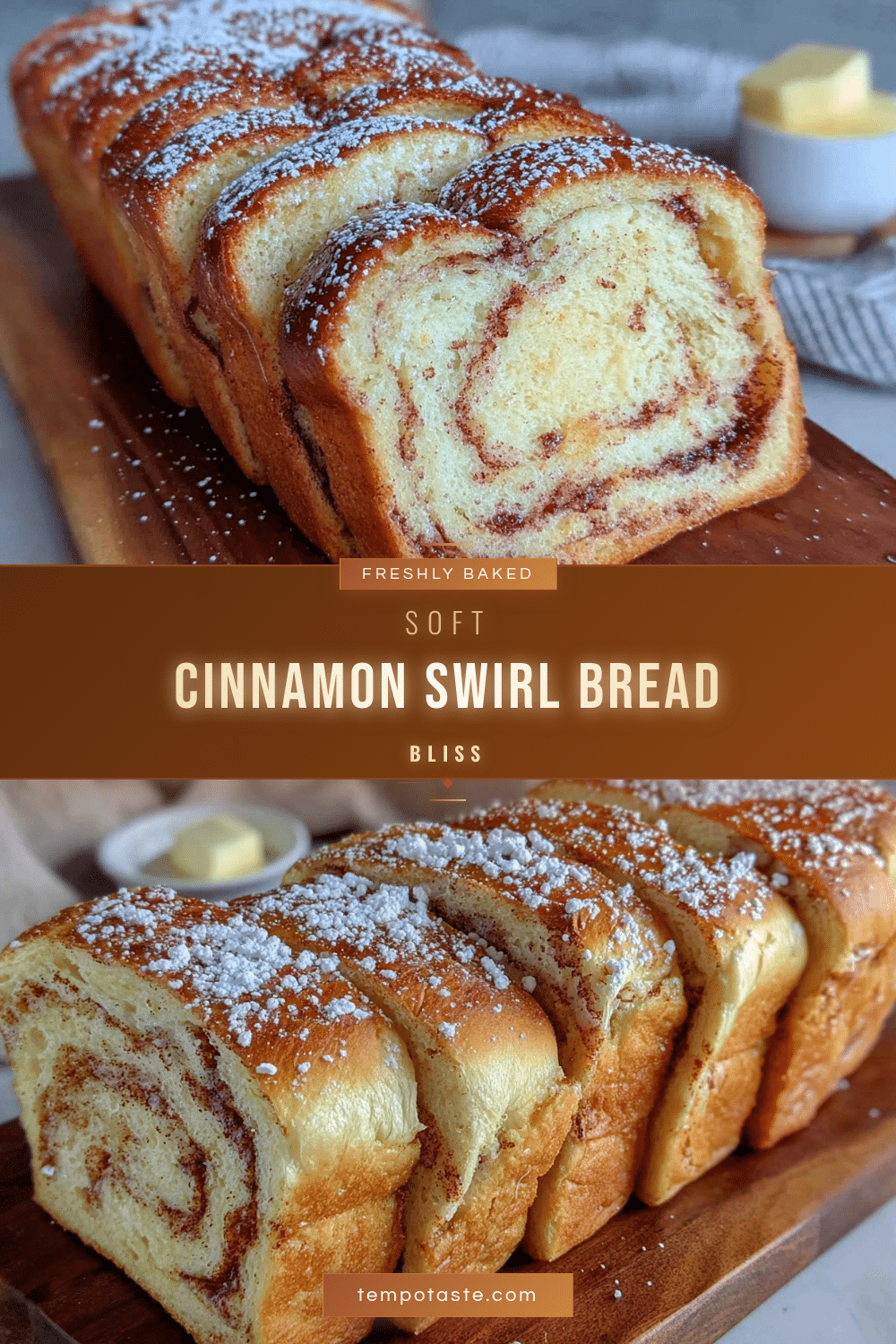 tender cinnamon swirl bread recipe