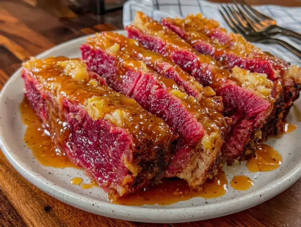 tender corned beef and cabbage recipe - featured image