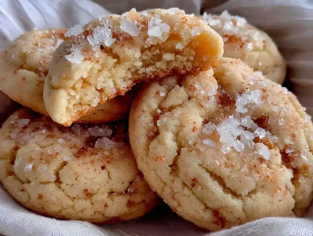 tender pink vanilla bean sugar cookies - featured image