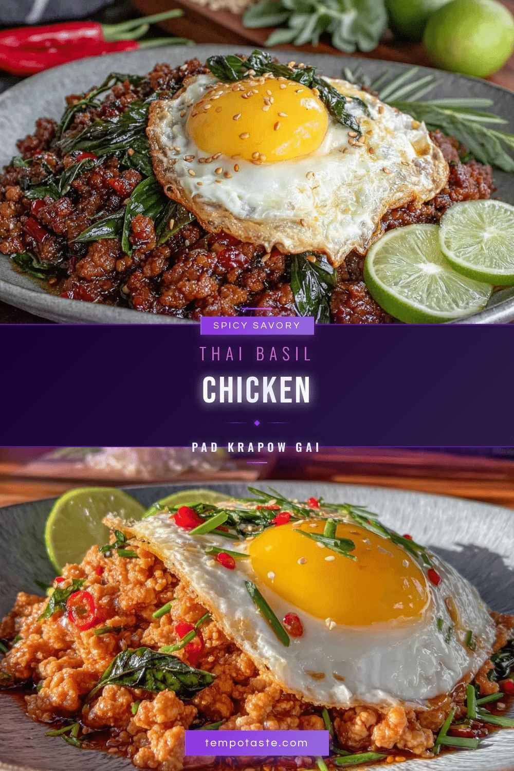 thai basil chicken recipe