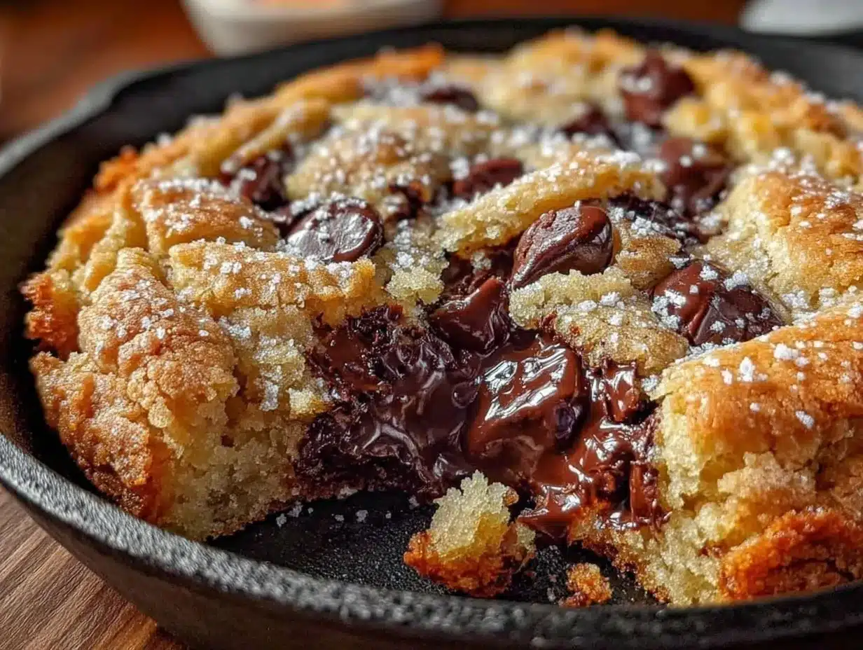 ultimate gooey cast iron cookie skillet recipe preparation steps
