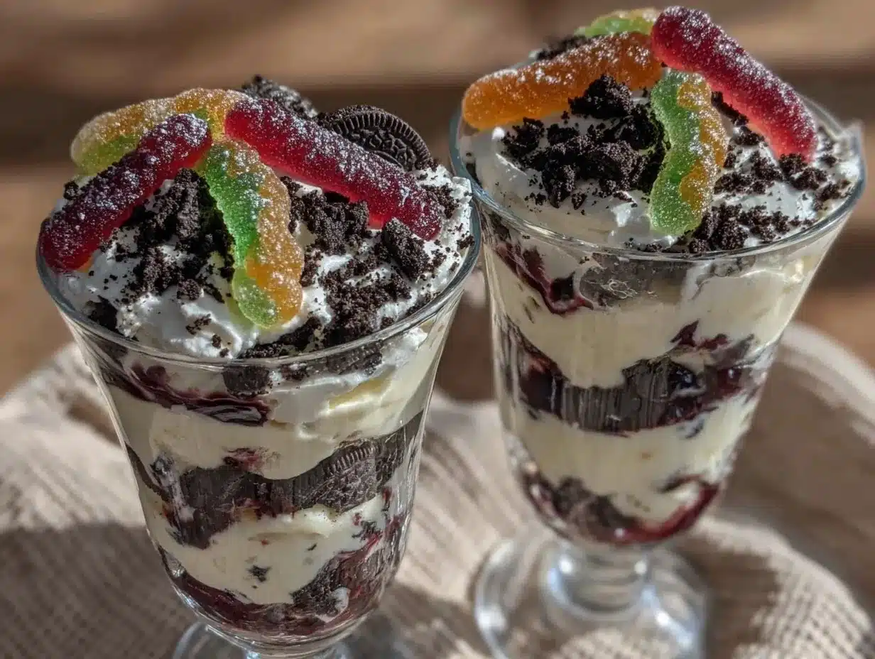 1980s dirt cake recipe preparation steps