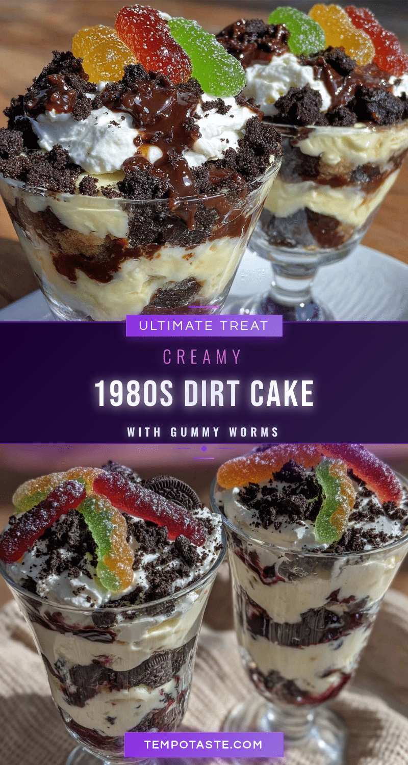 1980s dirt cake recipe recipe