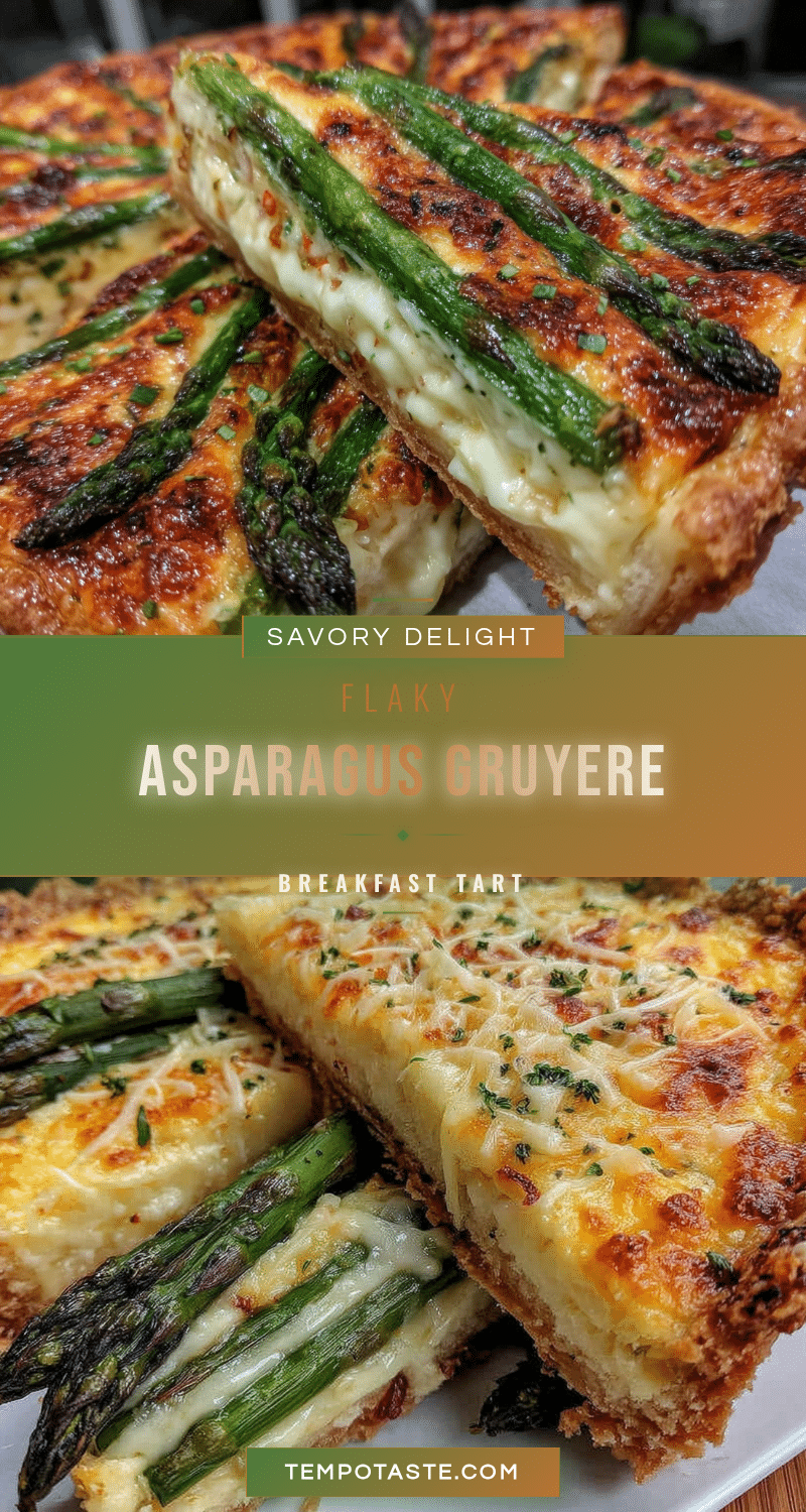 asparagus and gruyere breakfast tart recipe