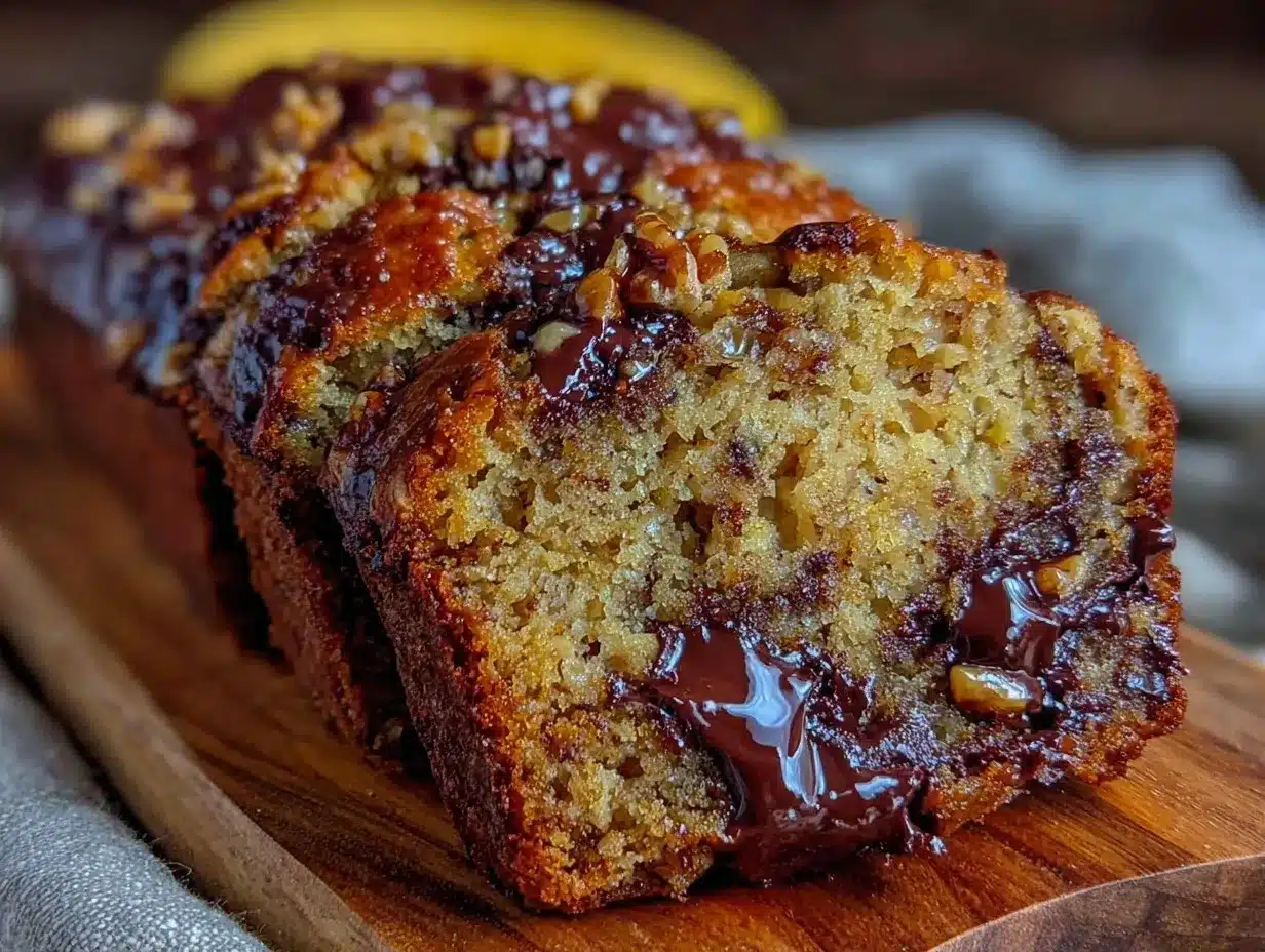 brown butter banana bread preparation steps