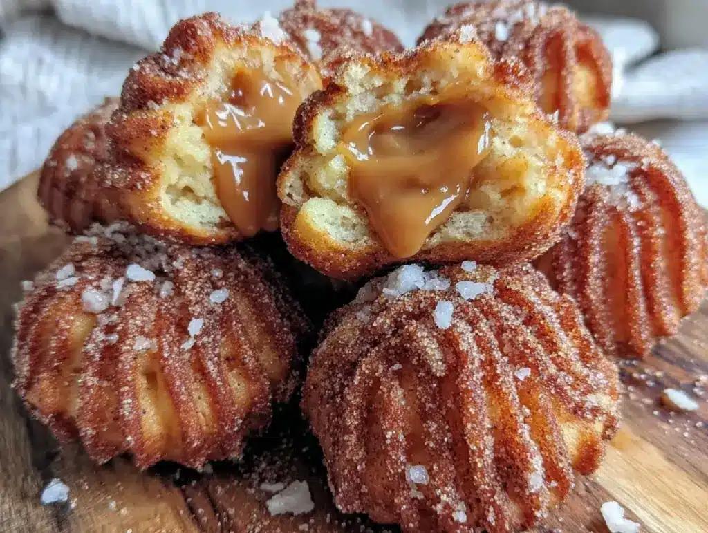 churro cream puffs - featured image