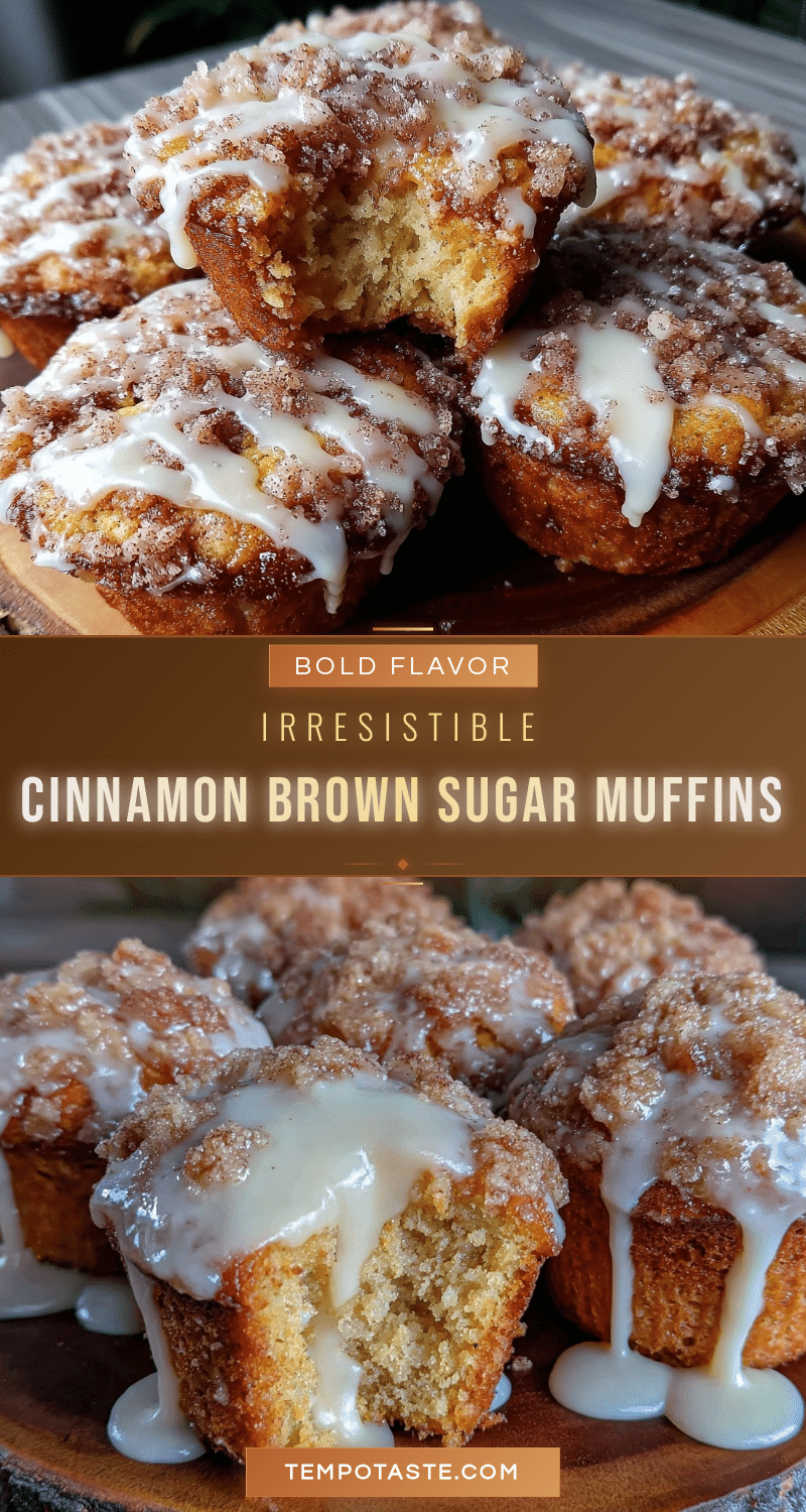 cinnamon brown sugar streusel muffins recipe