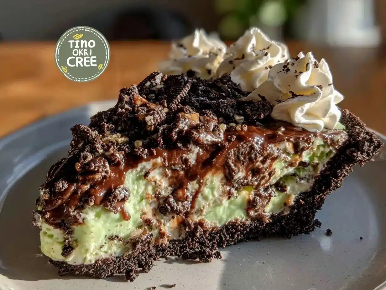 classic creamy grasshopper pie preparation steps