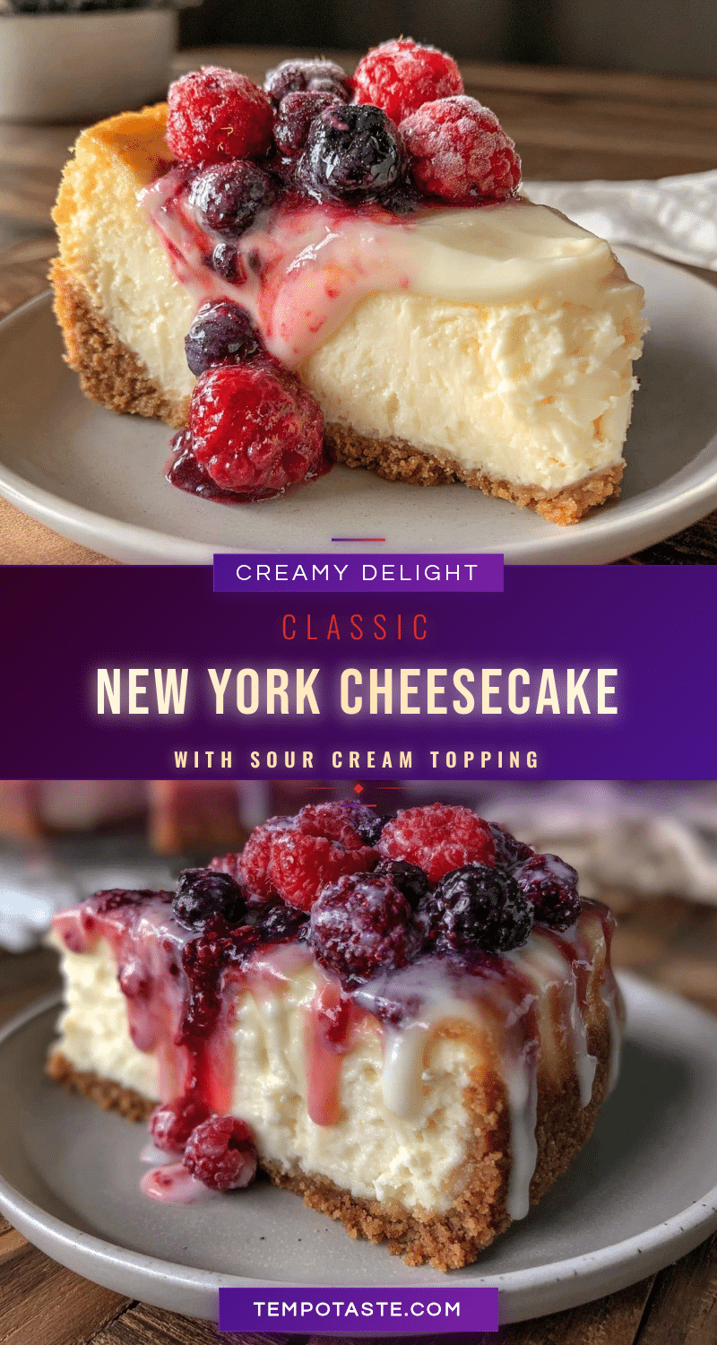 classic New York cheesecake recipe