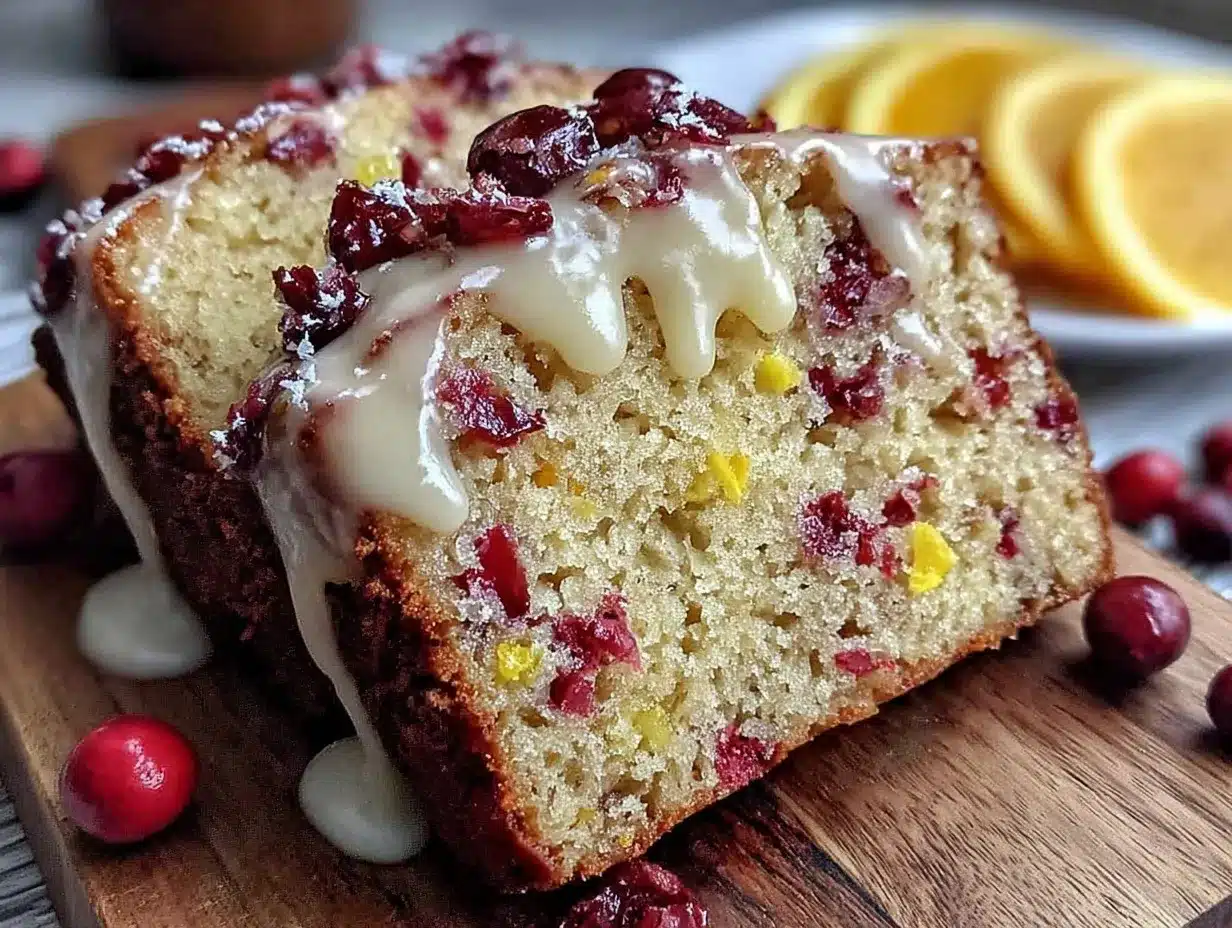 cranberry orange bread preparation steps