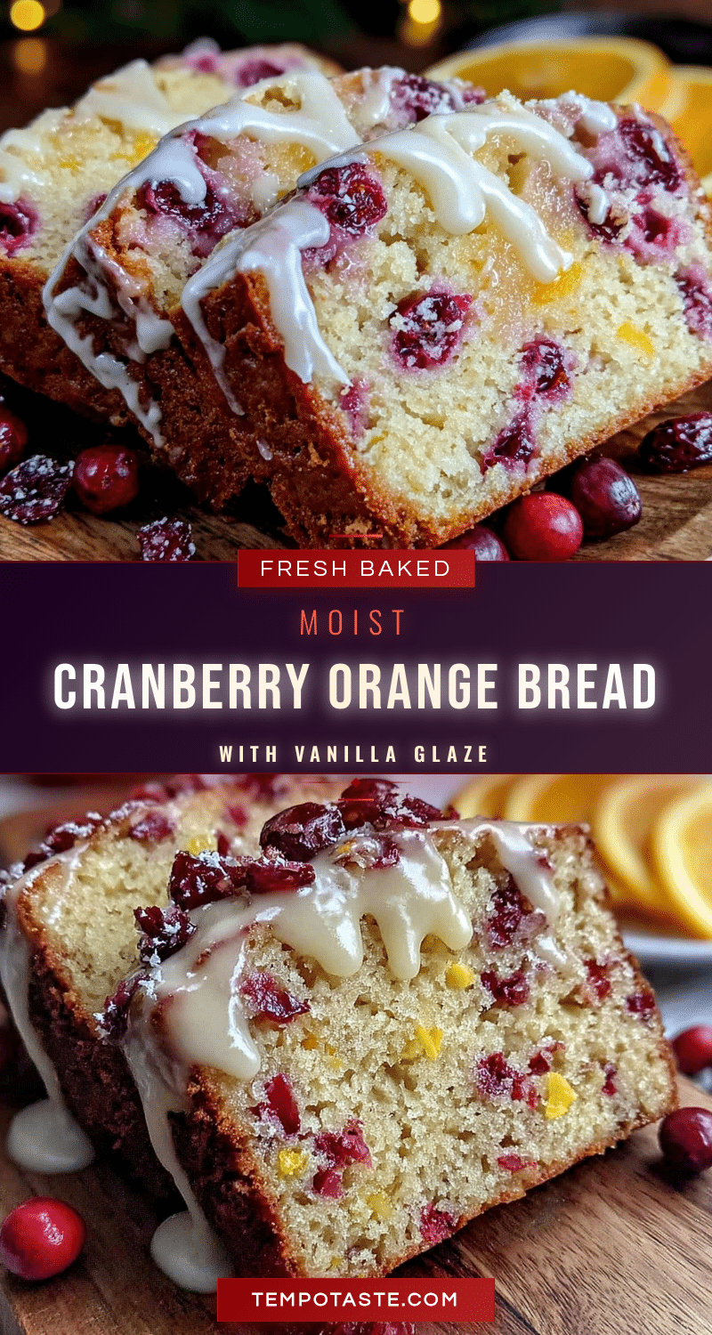 cranberry orange bread recipe
