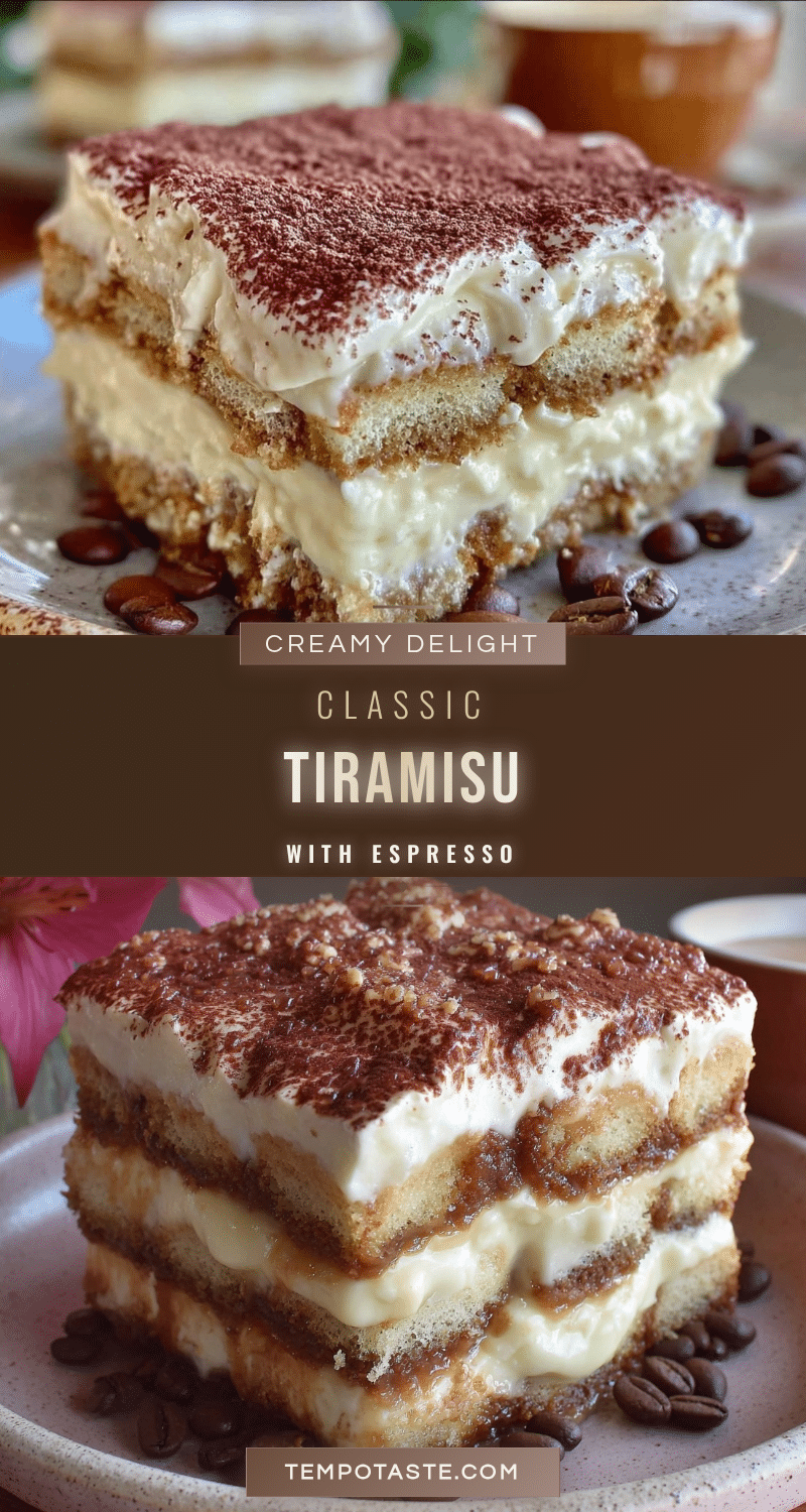 creamy classic tiramisu recipe