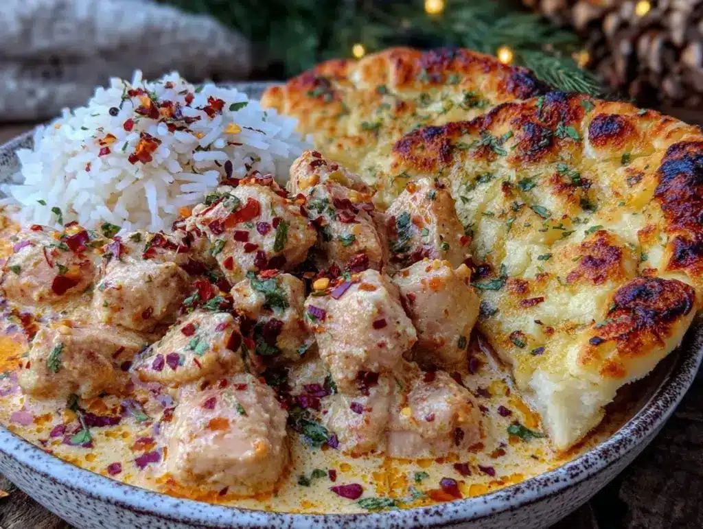 creamy coconut chicken curry - featured image