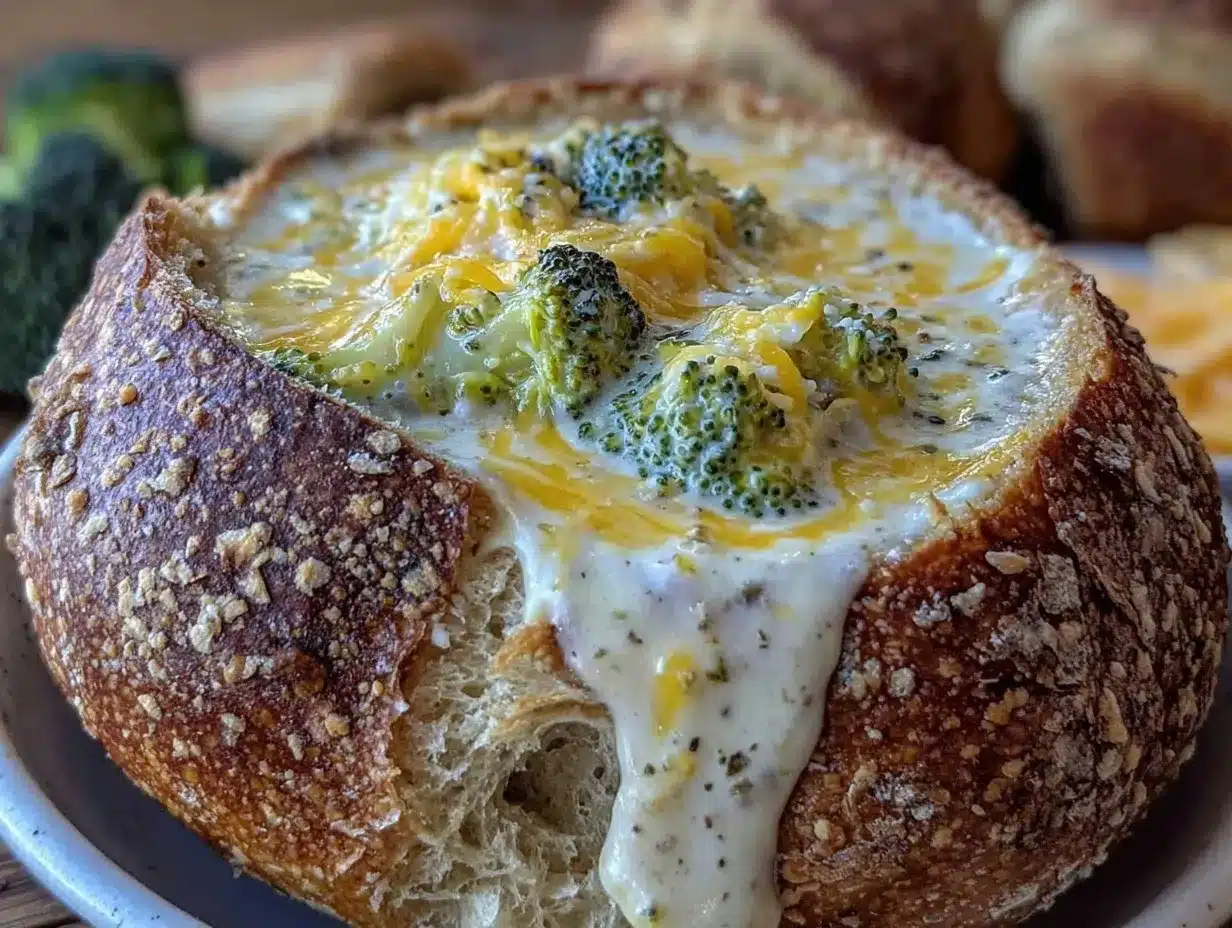 creamy crockpot broccoli white cheddar soup preparation steps
