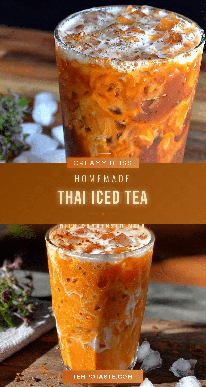 creamy homemade thai iced tea recipe