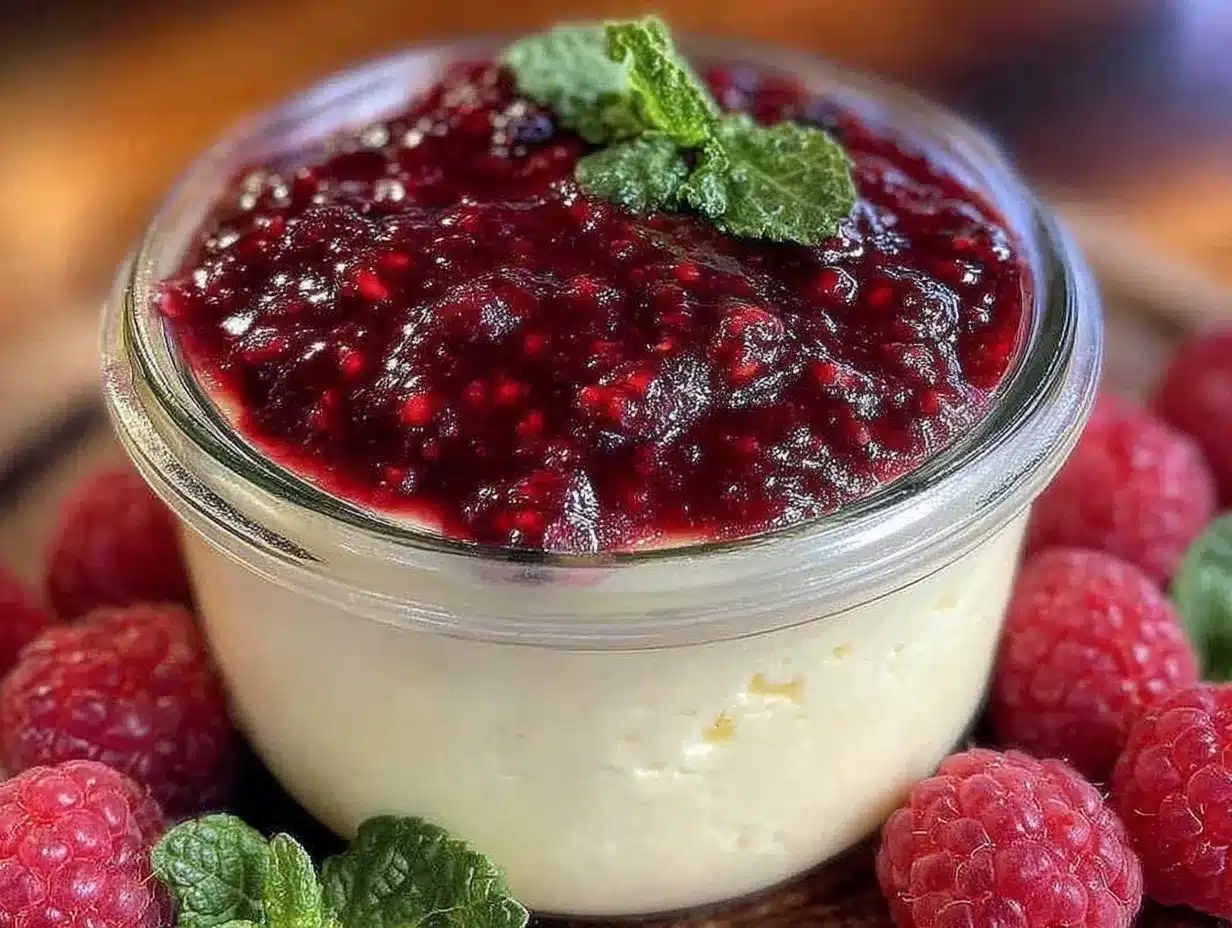 creamy lemon posset preparation steps