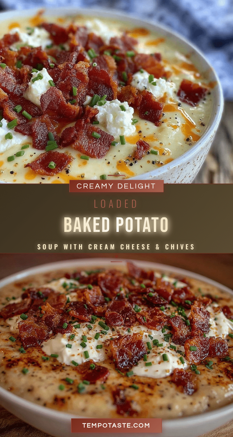 creamy loaded baked potato soup recipe