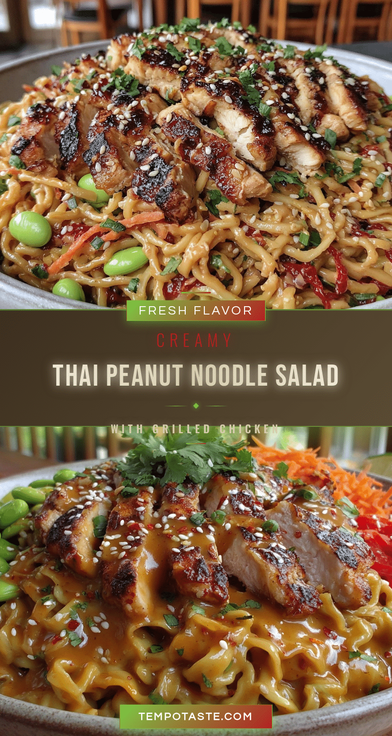 creamy thai peanut noodle salad recipe