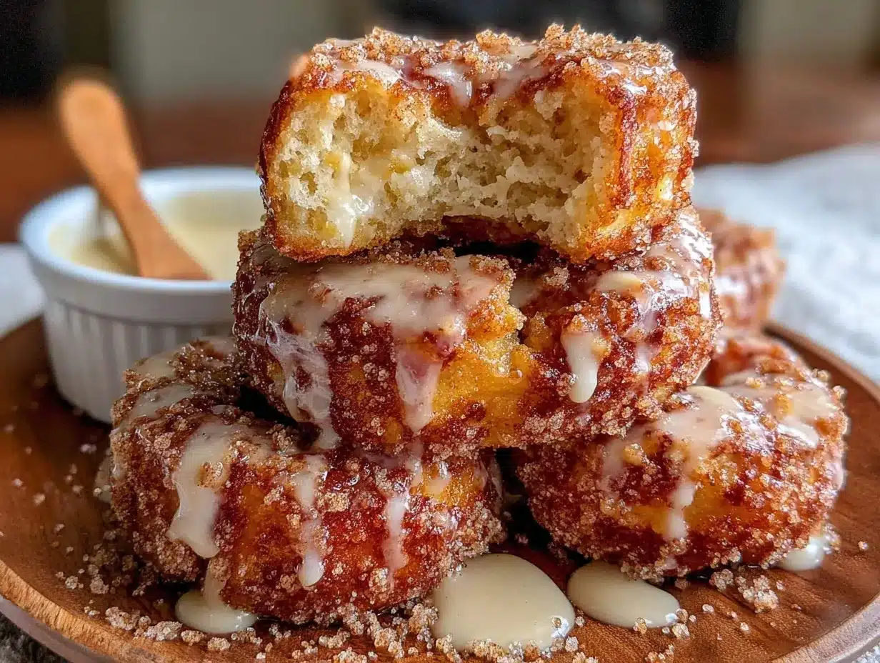 crispy air fryer cinnamon sugar donuts preparation steps