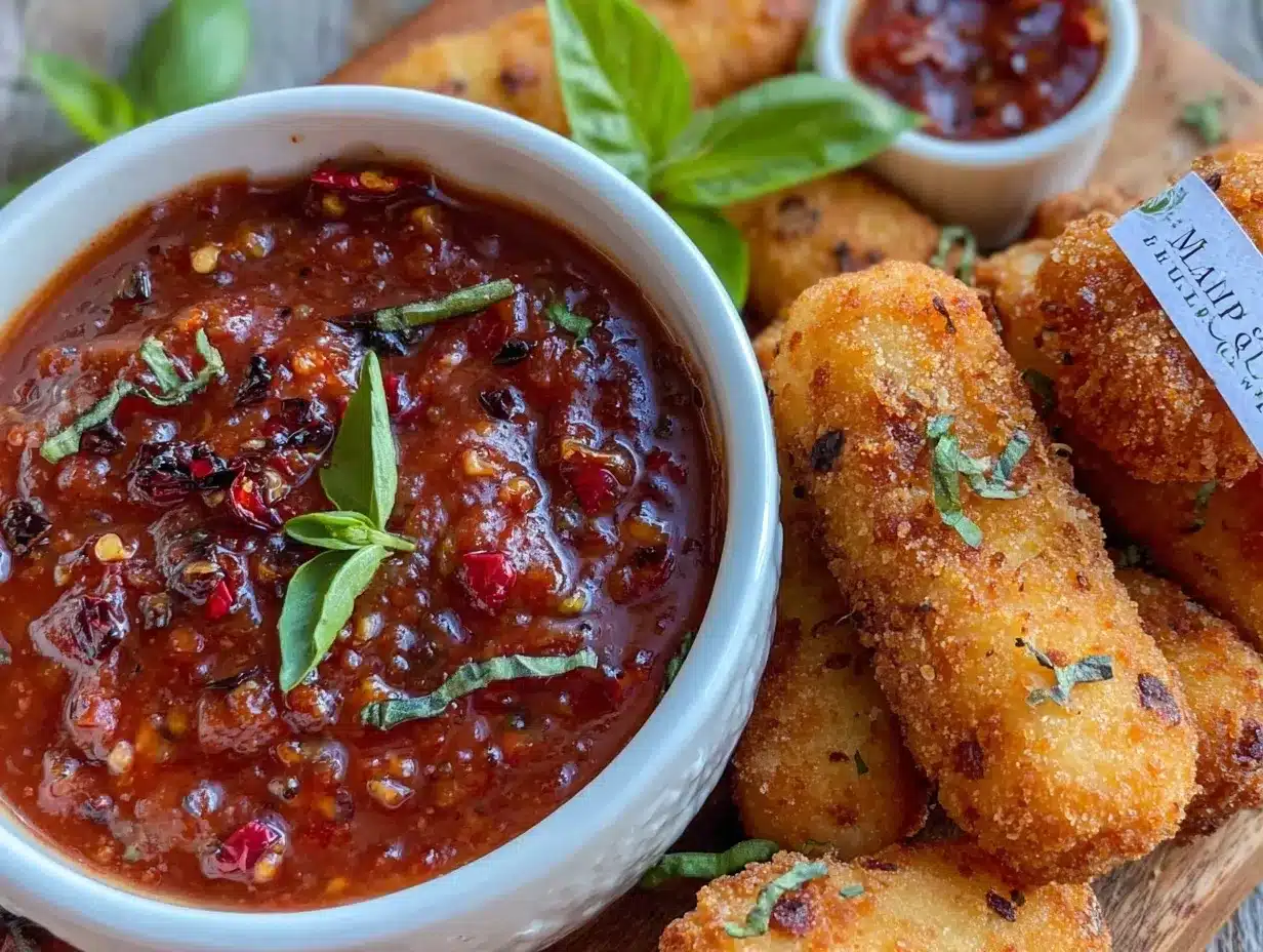 crispy air fryer mozzarella sticks preparation steps
