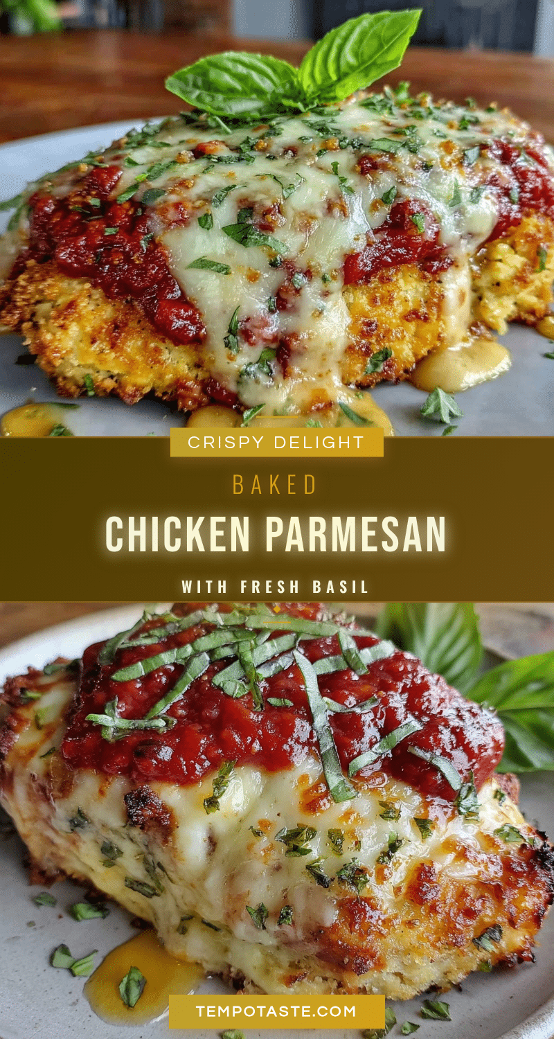 crispy baked chicken Parmesan recipe