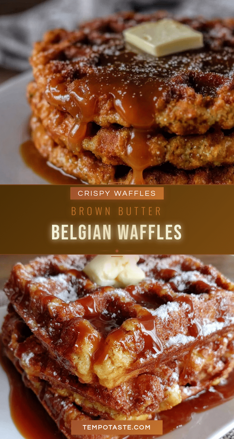crispy Belgian waffles recipe