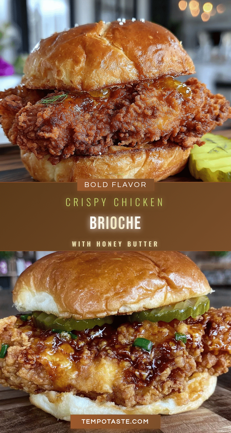crispy chicken brioche sandwich recipe