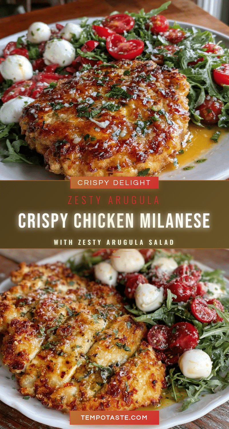 crispy chicken Milanese recipe