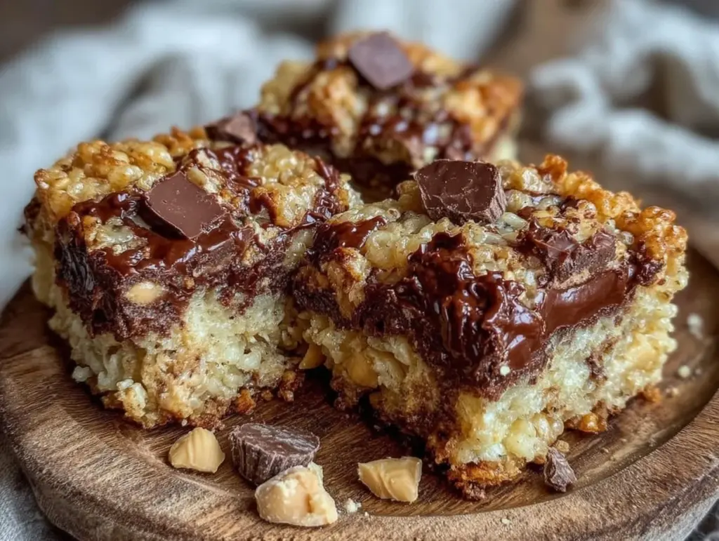 Crispy Reese’s Cup Rice Krispie Treats - featured image