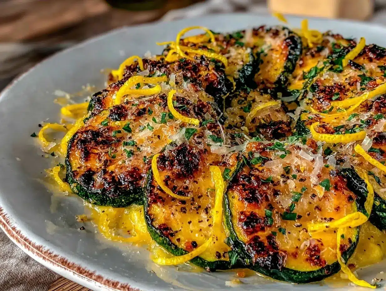 crispy roasted zucchini preparation steps