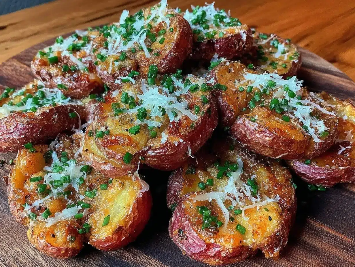 crispy smashed fingerling potatoes preparation steps