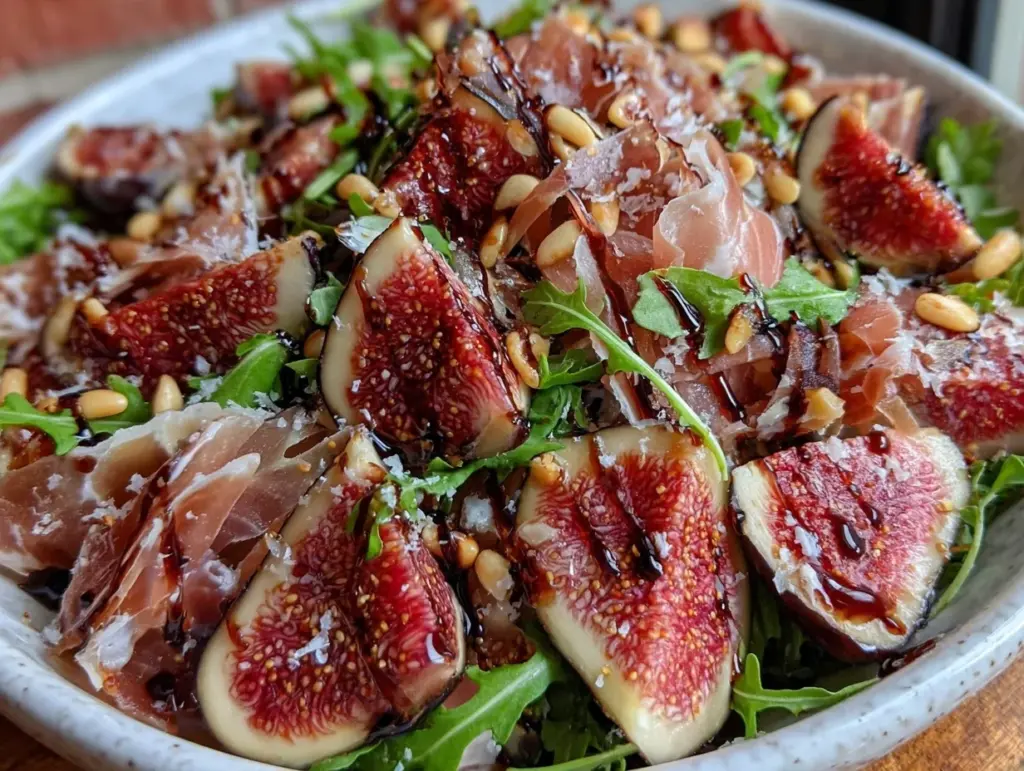 fig and prosciutto salad - featured image