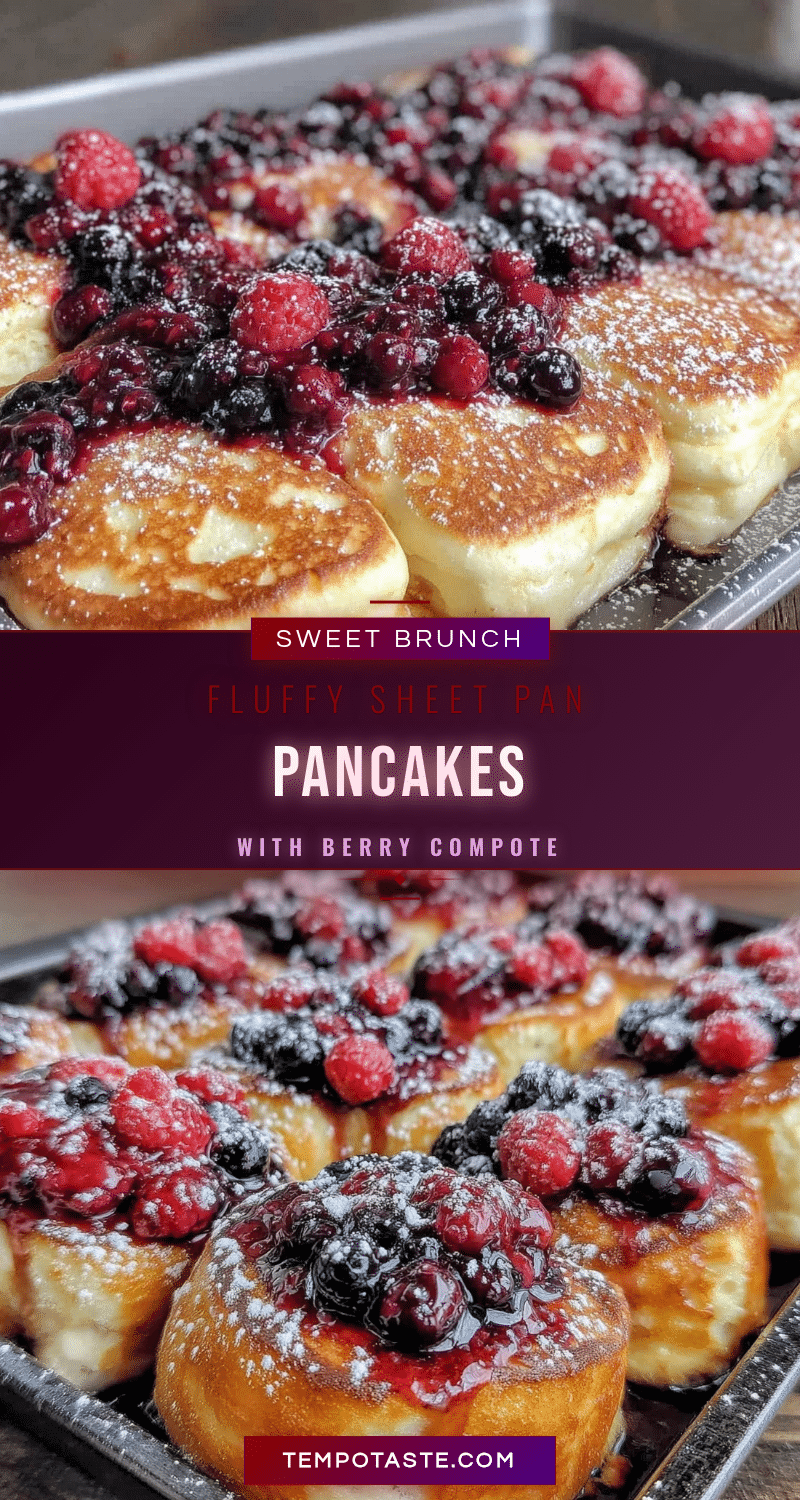 fluffy sheet pan pancakes recipe