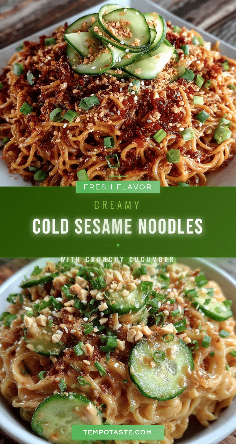 fresh cold sesame noodles recipe